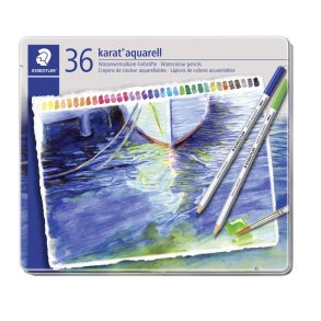 Staedtler karat aquarelle farveblyanter 36 farver